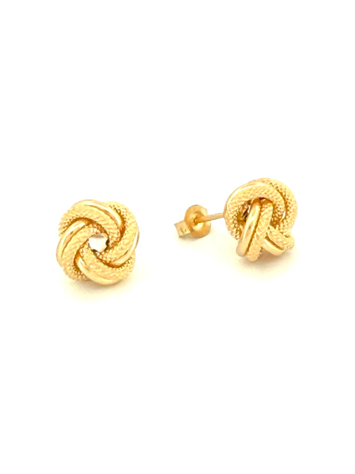 Ohrringe Gelbgold 18k - Gereh-e Tala (Goldener Knoten)