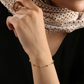 Armband Gelbgold, Weissgold & Rosegold 18k - Morvaridha-ye Tala (Perlen aus Gold)